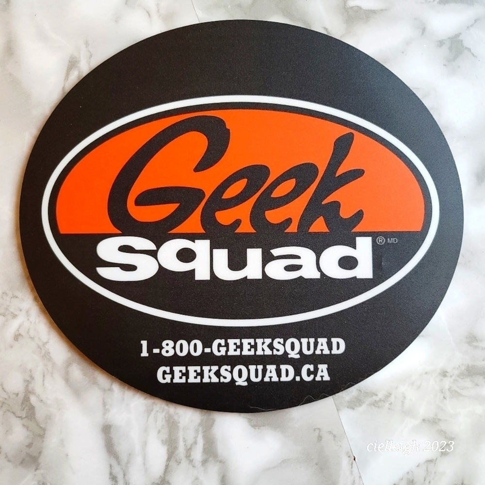 *4 for $25* Geek Squad Mouse Pad